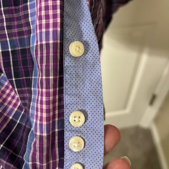 Tailorbyrd Casual Button-down Shirt Size 2xl - Picture 4 of 11